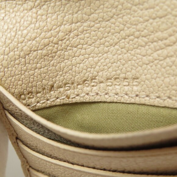 Chloe Ribbon Motif Bifold Wallet Leather - Picture 7 of 8